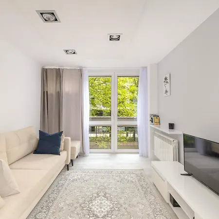 Grzybowska Apartment City Centre With Balcon Warsaw Exterior photo